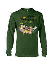 Load image into Gallery viewer, Snoopy Happy Thanksgiving T-Shirt Unisex Long Sleeve