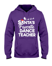 Load image into Gallery viewer, Santa Dance Teacher Christmas Shirt Hoodie