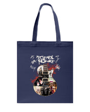 Load image into Gallery viewer, My Chemical Romance Classic Guitar Gift For Guitarist Basketweave Tote Bag