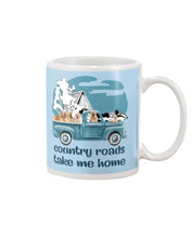 Load image into Gallery viewer, Country Road Golden Retriever Mug