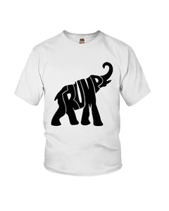 Elephant Trump Gift For American T-Shirt Youth Tee