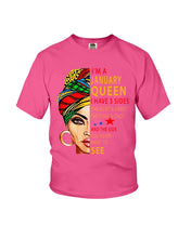 Load image into Gallery viewer, January Queen 3 Sides Horoscopes T-Shirt Youth Tee