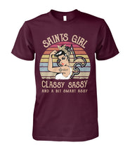 Load image into Gallery viewer, Saitn Girl Classy Sassy T-Shirt Guys Tee