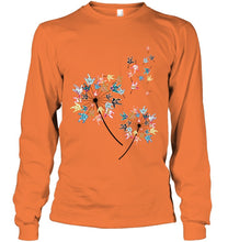 Load image into Gallery viewer, Sign Language - Dandelion Custom T-Shirt Unisex Long Sleeve