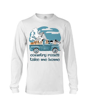 Load image into Gallery viewer, Country Road Golden Retriever Unisex Long Sleeve