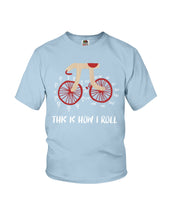 Load image into Gallery viewer, This Is How I Roll Pi Funny T-Shirt Youth Tee