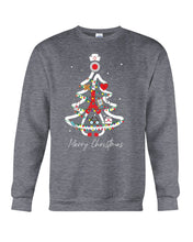 Load image into Gallery viewer, Nurse Tree Christmas Funny T-Shirt Sweatshirt