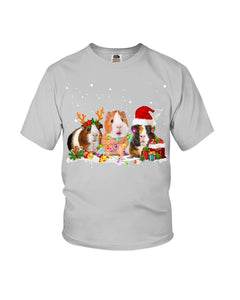 Cute Guinea Pigs Christmas Gift For Guinea Pigs Lovers Youth Tee