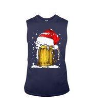 Load image into Gallery viewer, Beer Lover Christmas Classic T-Shirt Unisex Long Sleeve