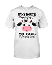 Load image into Gallery viewer, Cute Cow T-Shirt For Cow Lovers Unisex Tank Top
