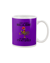 Load image into Gallery viewer, Chicken Roll A Joint Funny Quote T-Shirt For Friends Family Mug