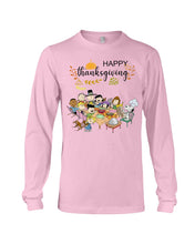 Load image into Gallery viewer, Snoopy Happy Thanksgiving T-Shirt Unisex Long Sleeve