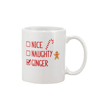 Load image into Gallery viewer, Nice Naughty Ginger Redhead T Shirt Mug