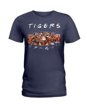 Load image into Gallery viewer, Clemson Tigers Ncaa Friends Font T-Shirt For Fans Ladies Tee
