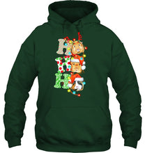 Load image into Gallery viewer, Santa Claus Ho Ho Ho Christmas Gift For Guinea Pigs Lovers Hoodie