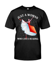 Load image into Gallery viewer, Just A Woman Loves Dancing And Reading Books Sweatshirt