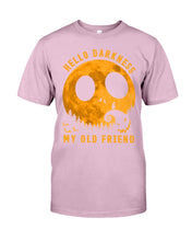 Load image into Gallery viewer, Darkness My Old Friend Halloween T-Shirt Guys Tee