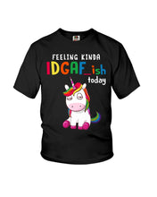 Load image into Gallery viewer, Funny Unicorn Quote Christmas Gift For Kids Youth Tee