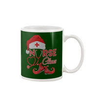 Load image into Gallery viewer, Merry Christmas Nurse Claus Black T-Shirt Mug