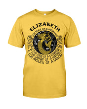 Load image into Gallery viewer, Elizabeth The Soul Of A Mermaid Horoscope T-Shirt Guys Tee