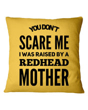 Load image into Gallery viewer, Redhead Good Morning White Mug Pillow Cover