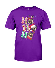 Load image into Gallery viewer, Pug Lover Christmas Hohoho Funny T-Shirt Guys Tee
