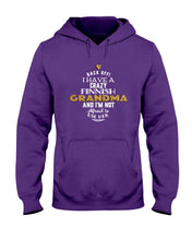 Load image into Gallery viewer, Finnish Crazy Grandma Gift For Grandma Family Hoodie