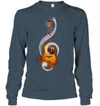 Load image into Gallery viewer, Guitar Note Unisex Long Sleeve