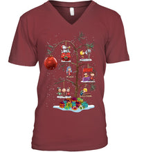 Load image into Gallery viewer, Christmas Gift On Tree Gift For Family T-Shirt Guys V-Neck