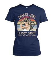 Load image into Gallery viewer, Saitn Girl Classy Sassy T-Shirt Ladies Tee