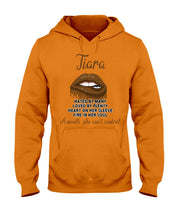 Load image into Gallery viewer, Tiara A Mouth She Can't Control Quote Name T-Shirt Hoodie