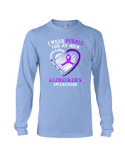 Load image into Gallery viewer, Alzheimer Awareness Daughter For Mom T-Shirt Unisex Long Sleeve