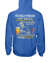 Load image into Gallery viewer, Oilfield Worker Beer Lover Gift Funny Tee Hoodie