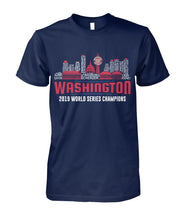 Load image into Gallery viewer, Washington 2019 World Series Champions Guys Tee