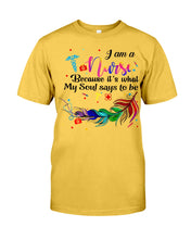 Load image into Gallery viewer, I Am A Nurse Gift For Nurses T-Shirt Guys Tee