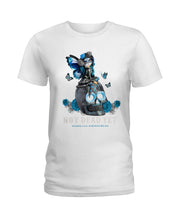 Load image into Gallery viewer, Diabetes Awareness Skull Custom Graphic Tee Ladies Tee