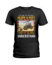 Load image into Gallery viewer, Heard A Huey Gift T-Shirt Ladies Tee