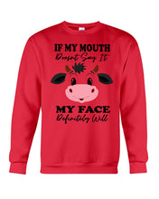 Load image into Gallery viewer, Cute Cow T-Shirt For Cow Lovers Sweatshirt
