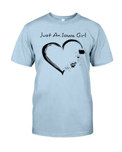 Load image into Gallery viewer, Just An Iowa Girl Guys Tee
