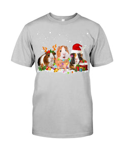 Cute Guinea Pigs Christmas Gift For Guinea Pigs Lovers Guys Tee