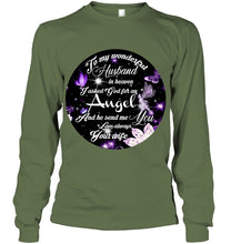 Load image into Gallery viewer, To My Husband In Heaven Gift For Widow Unisex Long Sleeve