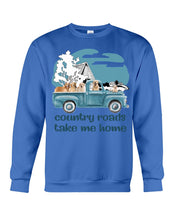 Load image into Gallery viewer, Country Road Golden Retriever Sweatshirt