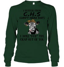 Load image into Gallery viewer, I Suffer From C.S.H Cows Lovers T-Shirt Unisex Long Sleeve