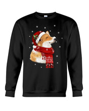 Load image into Gallery viewer, Corgi Christmas Gift Funny T-Shirt Sweatshirt