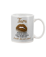 Load image into Gallery viewer, Tiara A Mouth She Can't Control Quote Name T-Shirt Mug