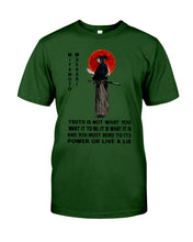 Load image into Gallery viewer, Miyamoto Musashi - Truth Is Not What You Want It To Be Guys Tee