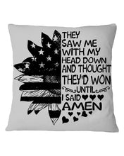 Load image into Gallery viewer, Christian T-Shirt Amen Pillow Cover