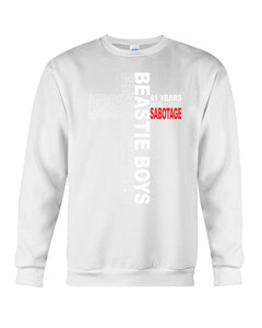 41 Years Sabotage Beastie Boys Black T-Shirt Sweatshirt