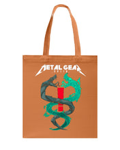 Load image into Gallery viewer, Metal Gear Basketweave Tote Bag