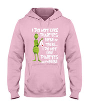 Load image into Gallery viewer, Grinch Funny Quote Don't Like Diabetes Christmas Tee Hoodie